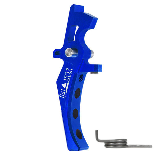 MAXX Model MAXX Model CNC Aluminum Advanced Speed Trigger (Style D) : Blauw