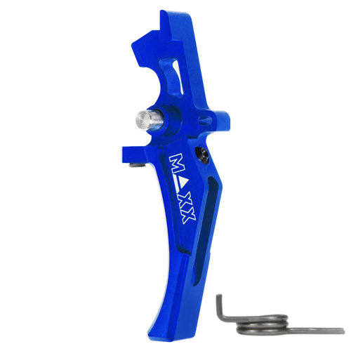MAXX Model CNC Aluminum Advanced Speed Trigger (Style D) : Blauw