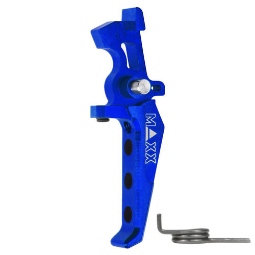 MAXX Model CNC Aluminum Advanced Speed Trigger (Style E) : Blauw