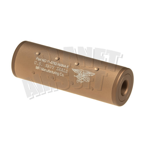 FMA FMA 107mm Navy Seals Silencer CW/CCW : Desert FMA FMA 107mm Navy Seals Silencer CW/CCW : Desert