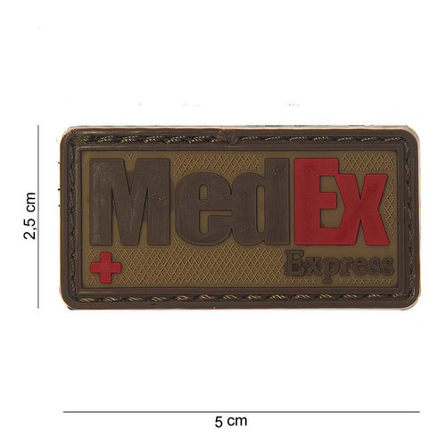 101 Inc. 101 Inc. Embleem 3D PVC *3 MedEx Express - 13015