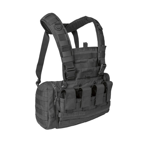 Tasmanian Tiger TT Chest Rig MKII : Zwart Tasmanian Tiger TT Chest Rig MKII : Zwart