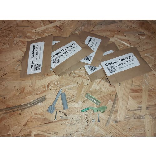 Creeper-Concepts Spare Parts Kit Green Creeper-Concepts Spare Parts Kit Green