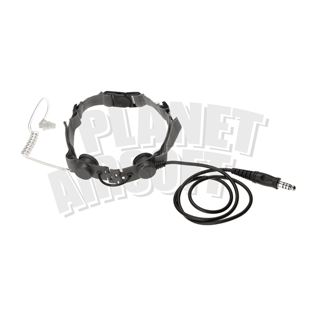 Tactical Throat Mic Foliage Green Planet Airsoft 9559