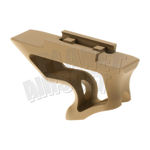 Metal Metal CNC Picatinny Short Angled Grip - Dark Earth