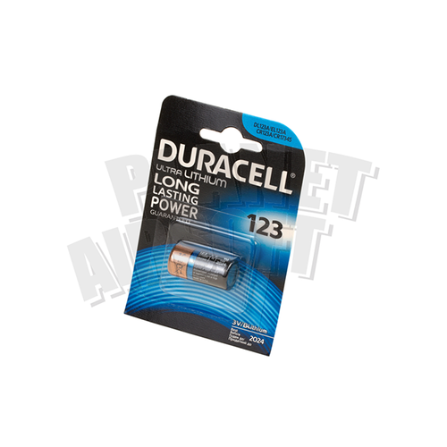 Duracell 2 Pcs CR123