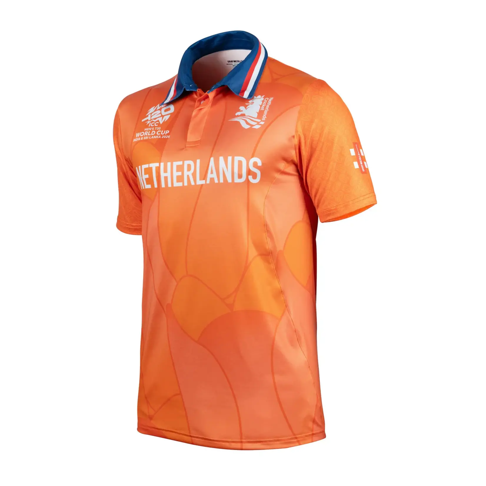 Gray-Nicolls Netherlands MEN World Cup 2026 shirt