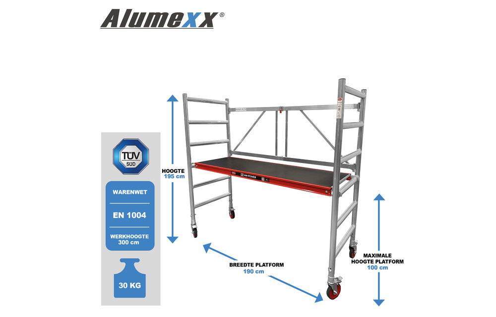 Altrex RS Power 44 kamersteiger