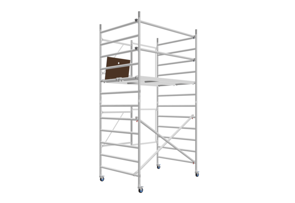 ALX kamersteiger 135 x 190 x 4.7 mtr. werkhoogte