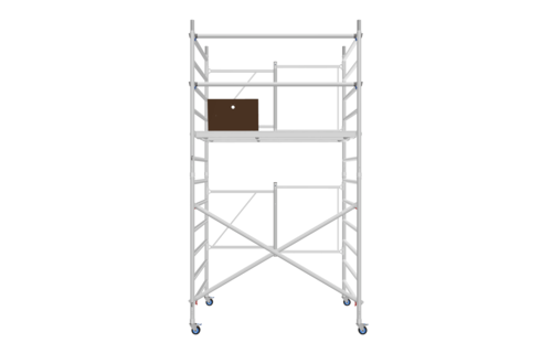 ALX kamersteiger 135 x 190 x 4.7 mtr. werkhoogte