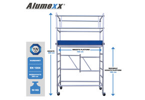 ECO-line kamersteiger 4 meter werkhoogte
