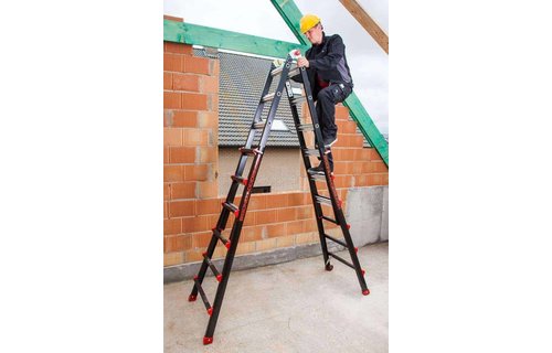 Multifunctionele vouwladder Big One 4x6