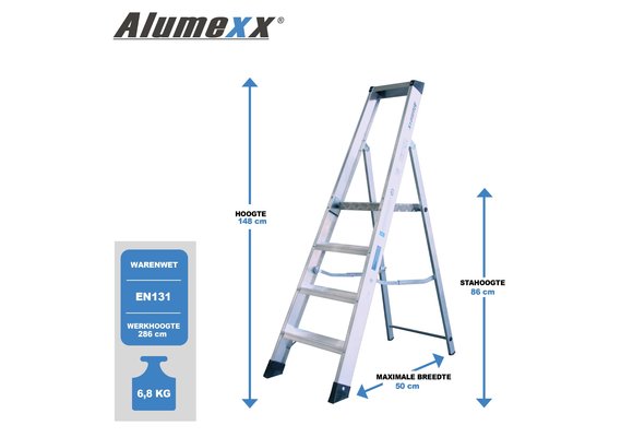 ALX Mamut bordestrap 4 treeds