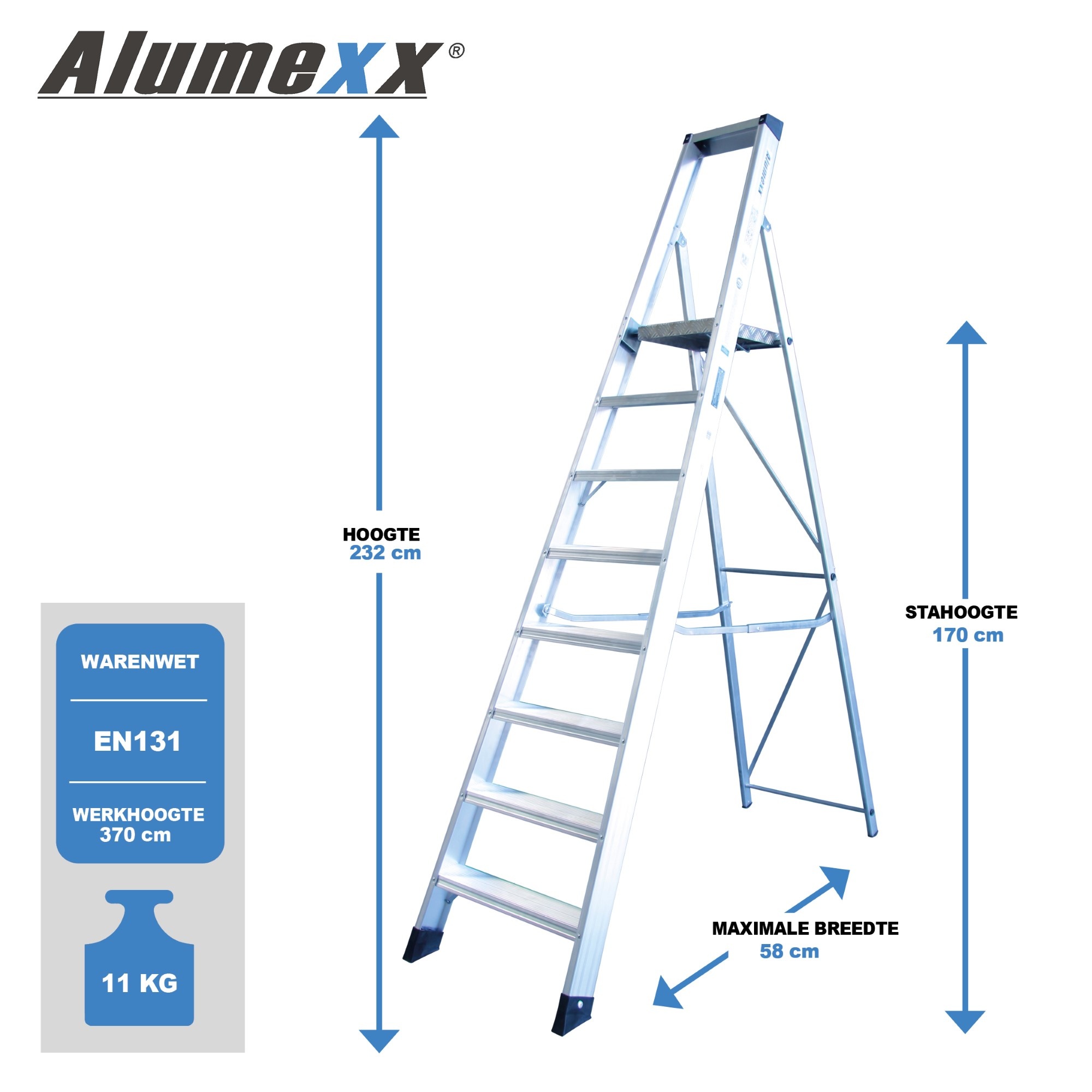 ALX Mamut bordestrap 8 treeds