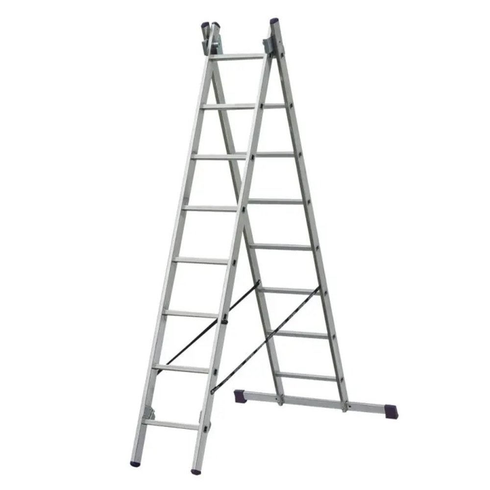 hulp berouw hebben inhoudsopgave Alumexx ladder 2x8 - Rolsteiger-kopen.be.