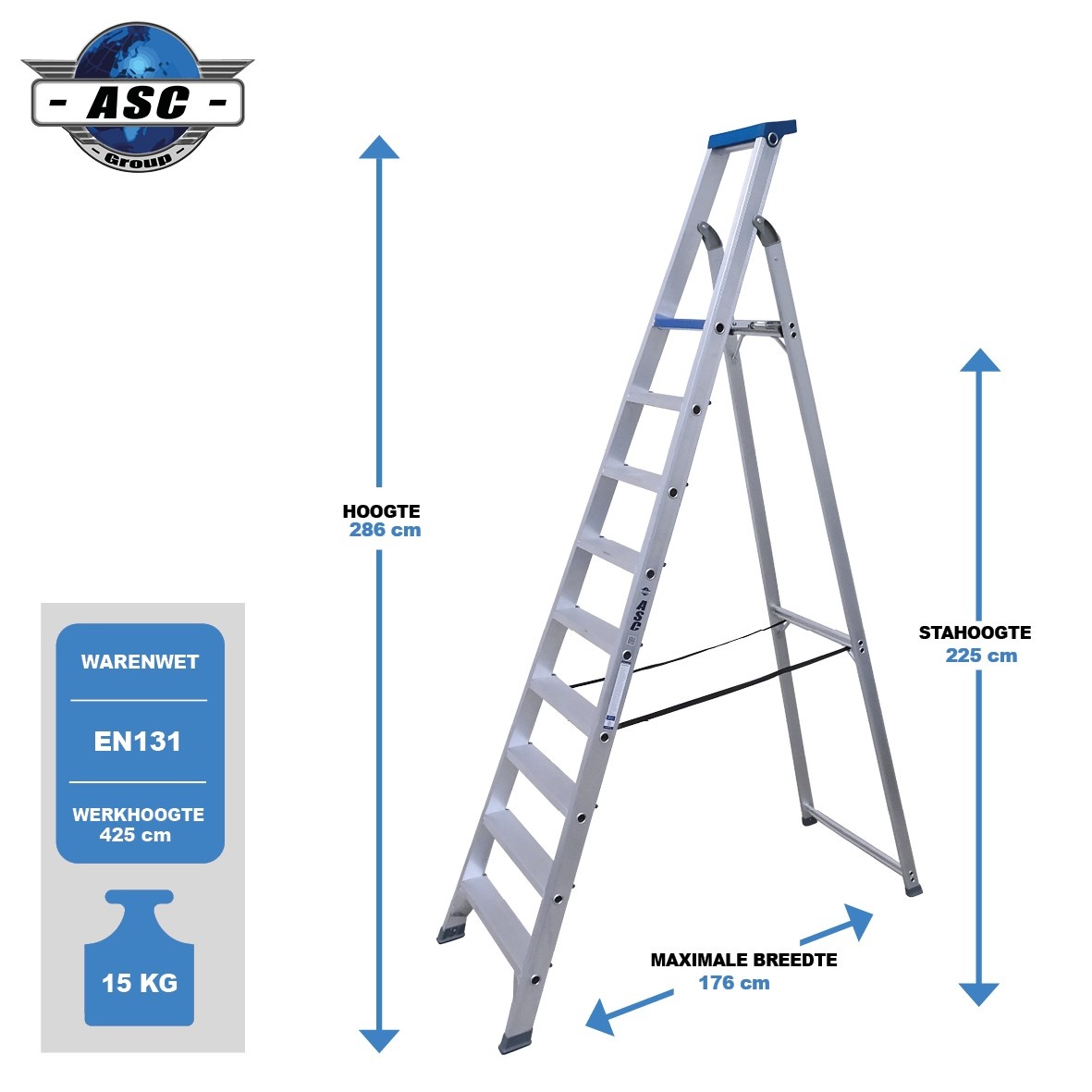 ASC Bordestrap 9 treeds