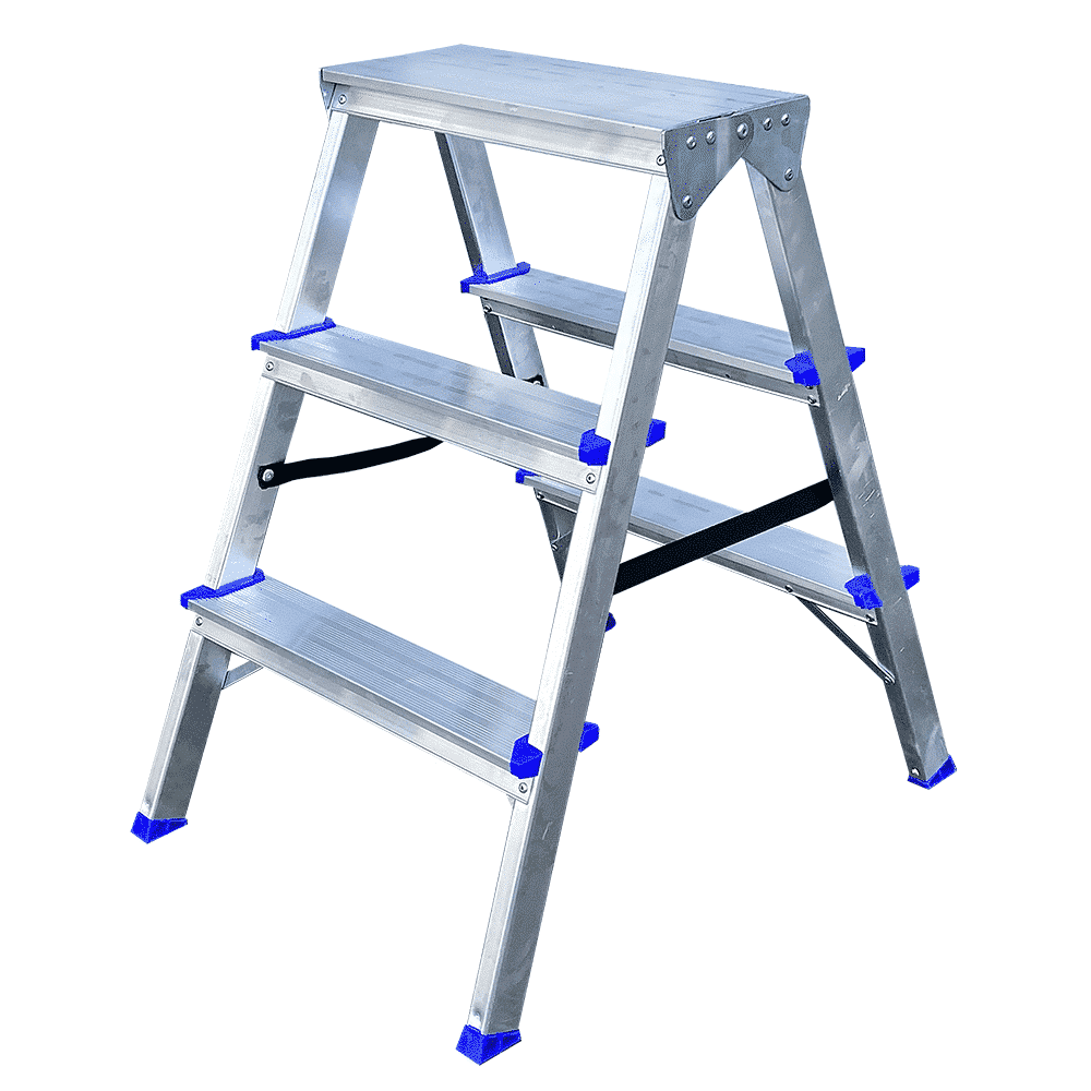 ALX Dubbele trap 2x3 treden
