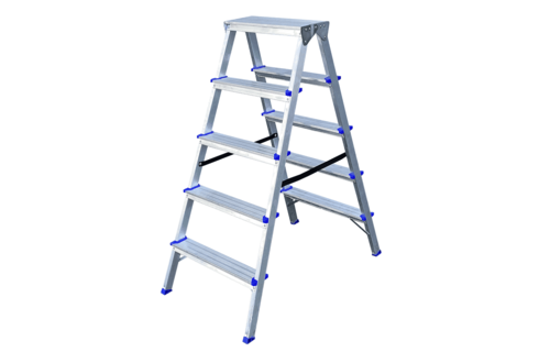 ALX Dubbele trap 2x5 treden