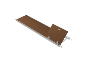 ALX Basic Line Platform met luik 190 cm