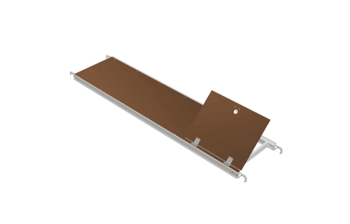 ALX Basic Line Platform met luik 190 cm