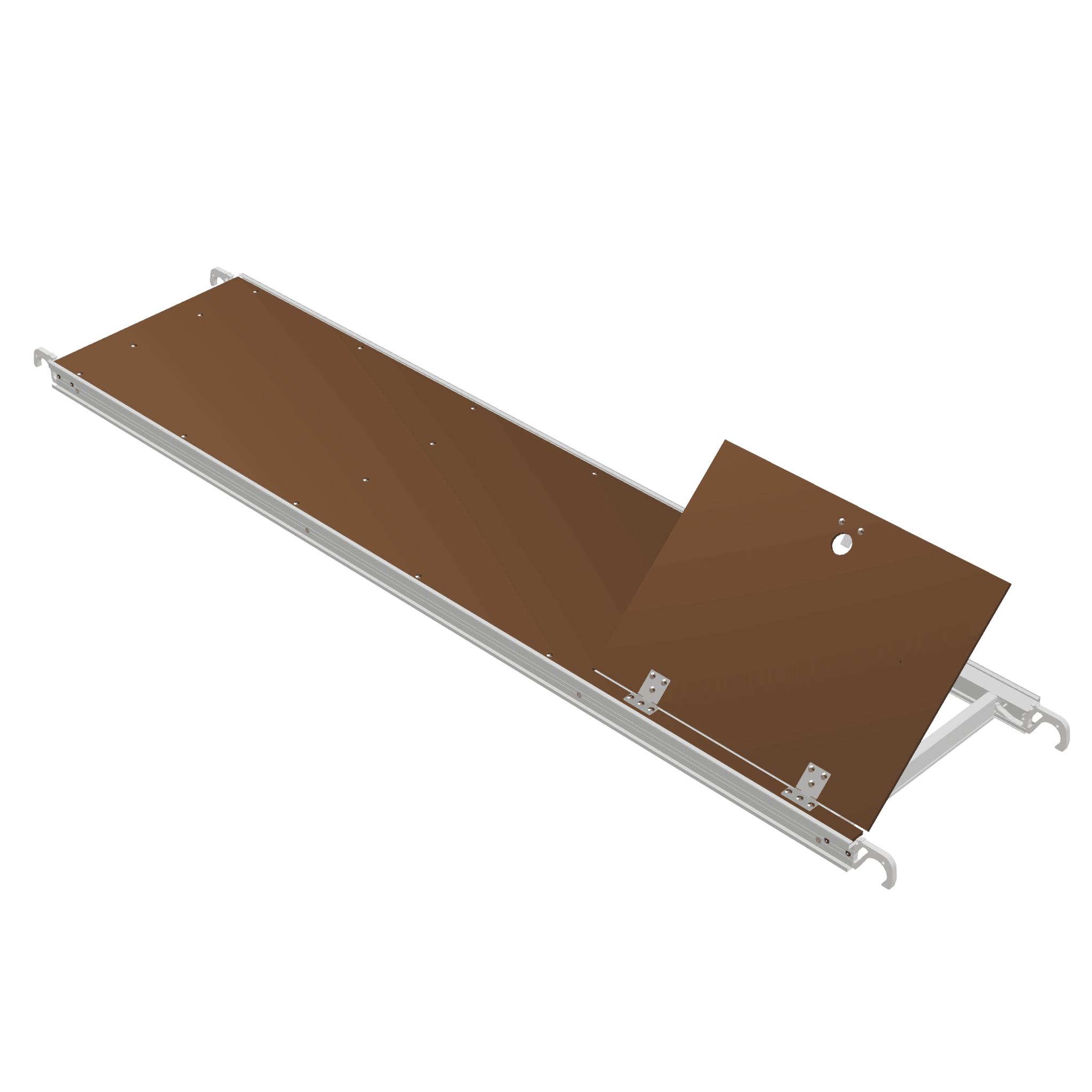 ALX Basic Line Platform met luik 190 cm