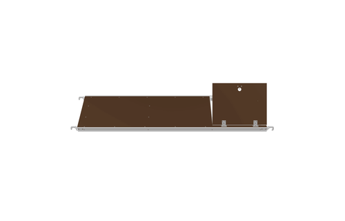 ALX Basic Line Platform met luik 250 cm