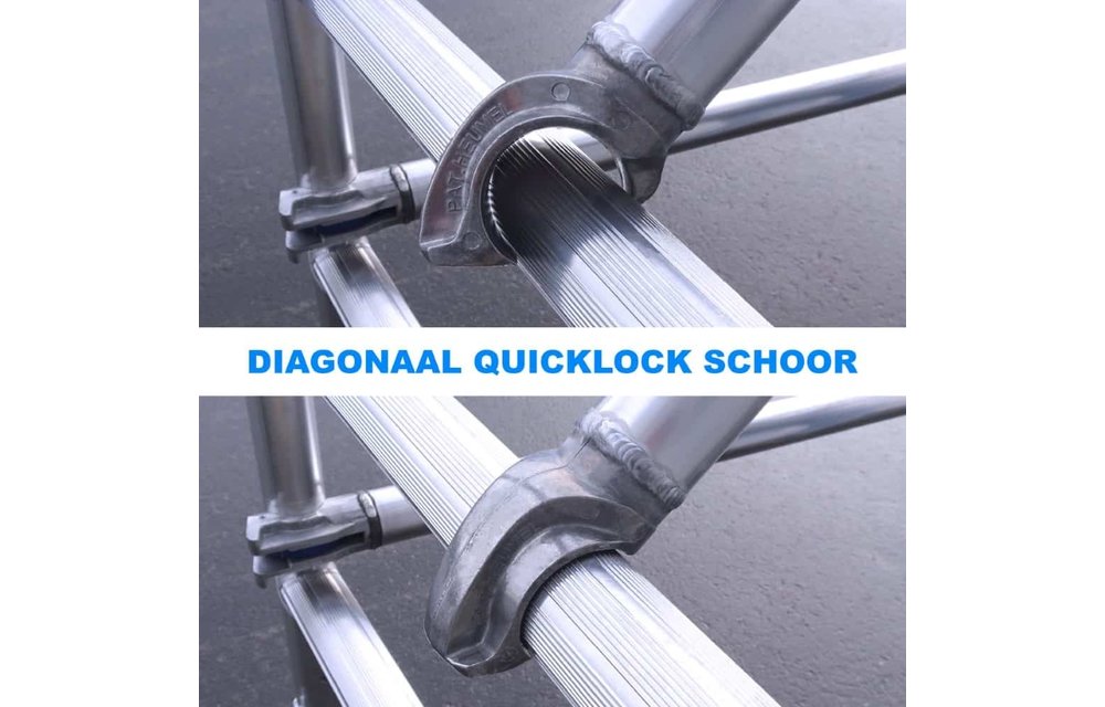 Euro Quicklock diagonaal schoor 300 cm