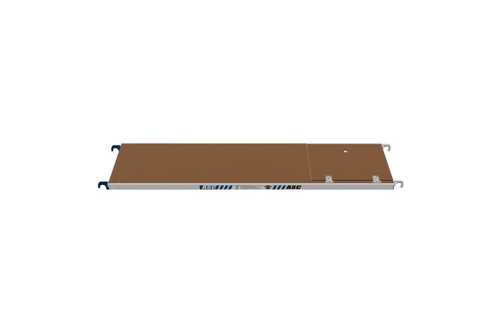 ASC Platform met luik 400 cm