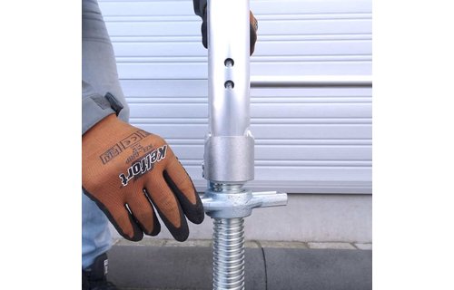 Basic rolsteiger 90 x 190 x 6.2 mtr AGS voorloopleuning