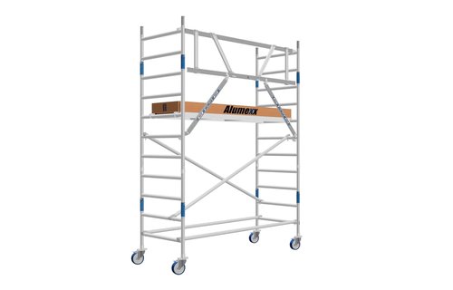 Basic rolsteiger 90 x 190 x 4.2 mtr AGS voorloopleuning