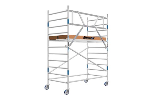 Basic AGS rolsteiger 135 x 250 x 4,2m werkhoogte