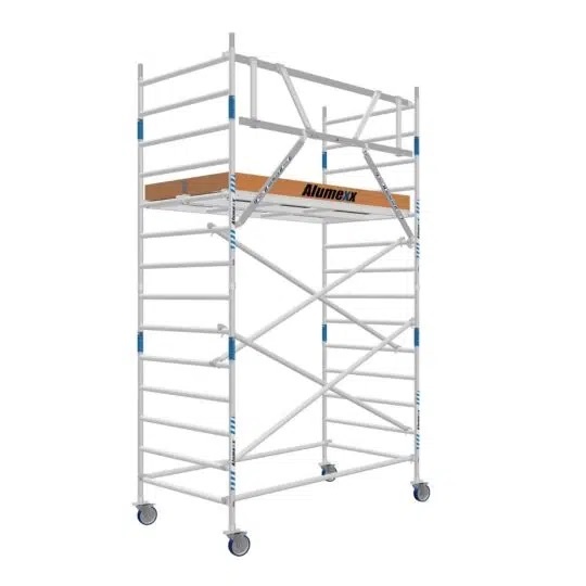 Basic AGS rolsteiger 135 x 190 x 5,2m werkhoogte 190 cm