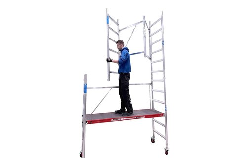 ALX Redline kamersteiger 75 x 190 x 3 mtr WH