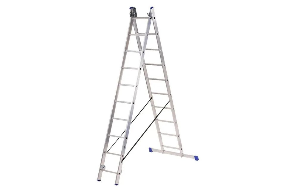 Typisch ziekenhuis gaan beslissen Alumexx ladder 2x10 - Rolsteiger-kopen.be.