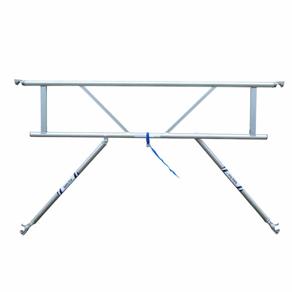 Basic rolsteiger 75 x 250 x 5.2 mtr AGS-LIGHT voorloopleuning  lichtgewicht platform