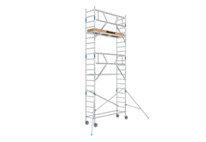 Basic rolsteiger 75 x 250 x 7.2 mtr AGS-LIGHT voorloopleuning lichtgewicht platform