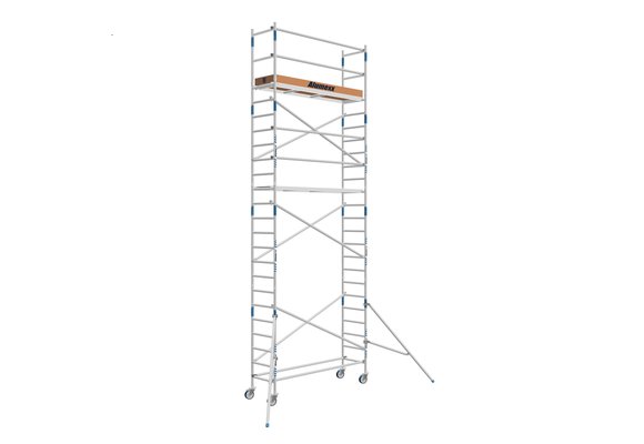 Basic rolsteiger 75 x 250 x 8,2m werkhoogte lichtgewicht platform