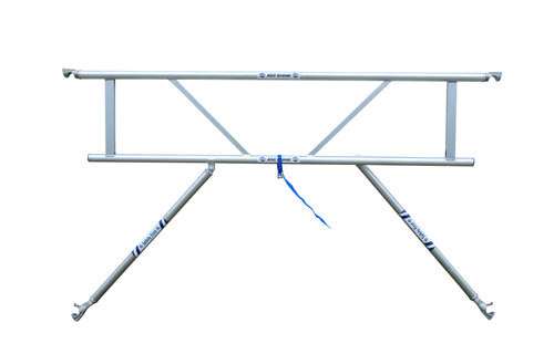 Basic rolsteiger 75 x 190 x 10.2 mtr AGS-LIGHT  voorloopleuning  lichtgewicht platform