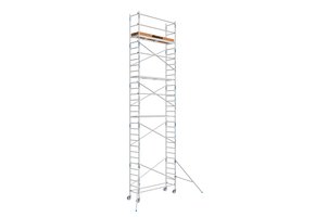 Basic rolsteiger 75 x 250 x 10,2m werkhoogte lichtgewicht platform