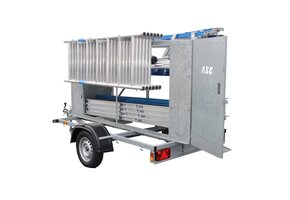 X-carrier 250 afsluitbare aanhanger