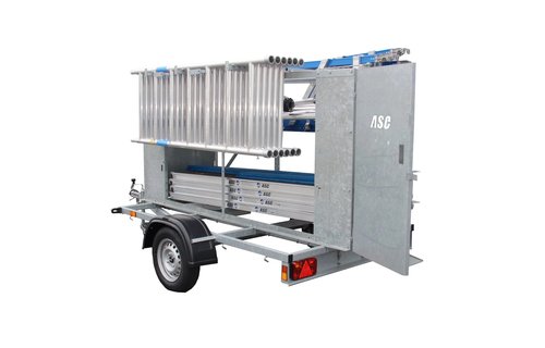 X-carrier 250 afsluitbare aanhanger