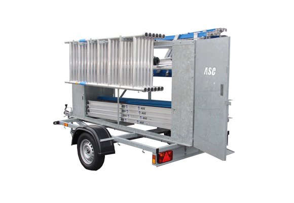 X-carrier 250 afsluitbare aanhanger