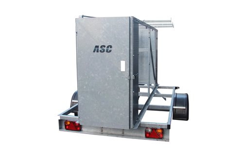 X-carrier 250 afsluitbare aanhanger