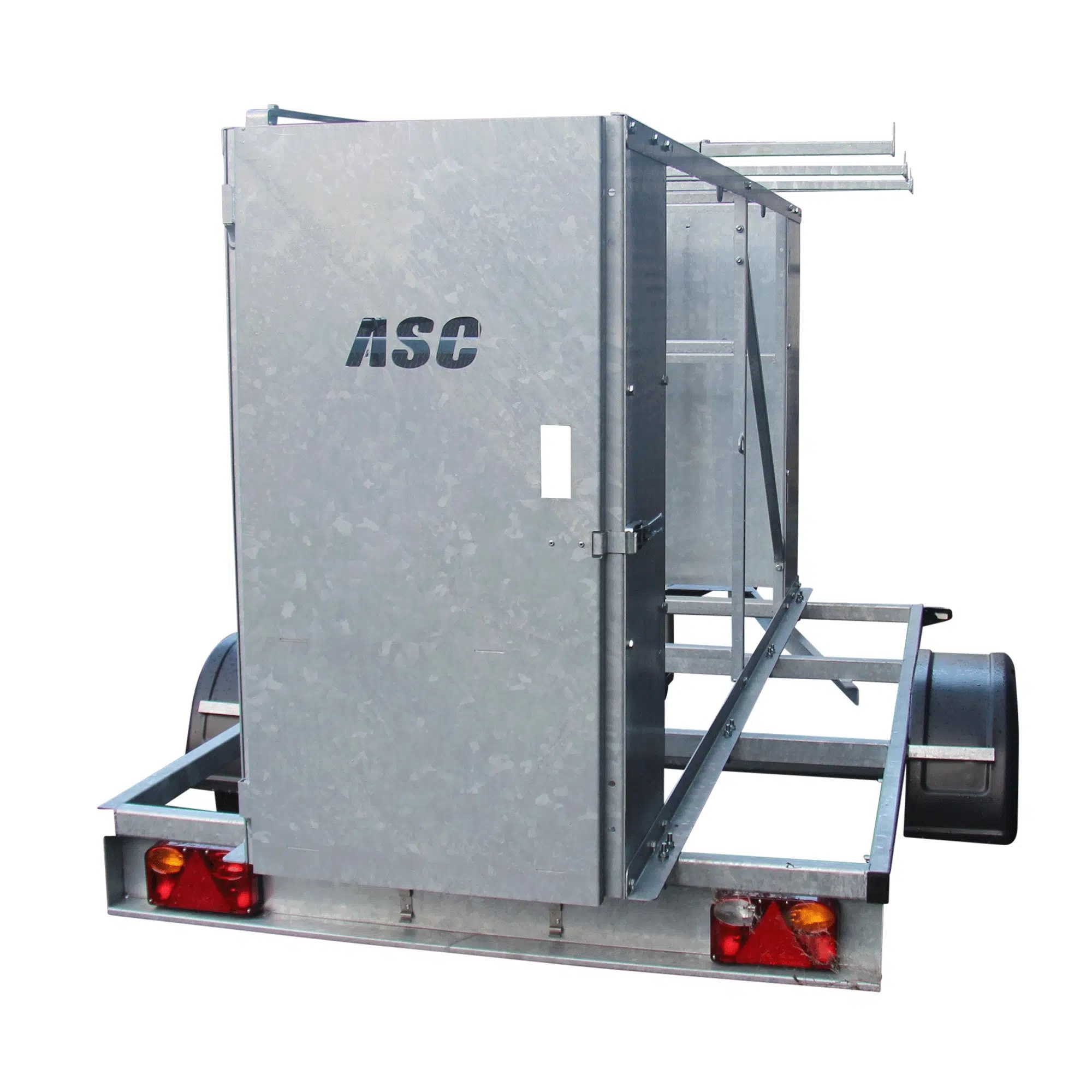 X-carrier 250 afsluitbare aanhanger