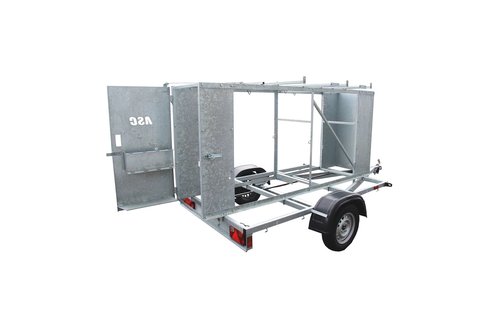 X-carrier 250 afsluitbare aanhanger