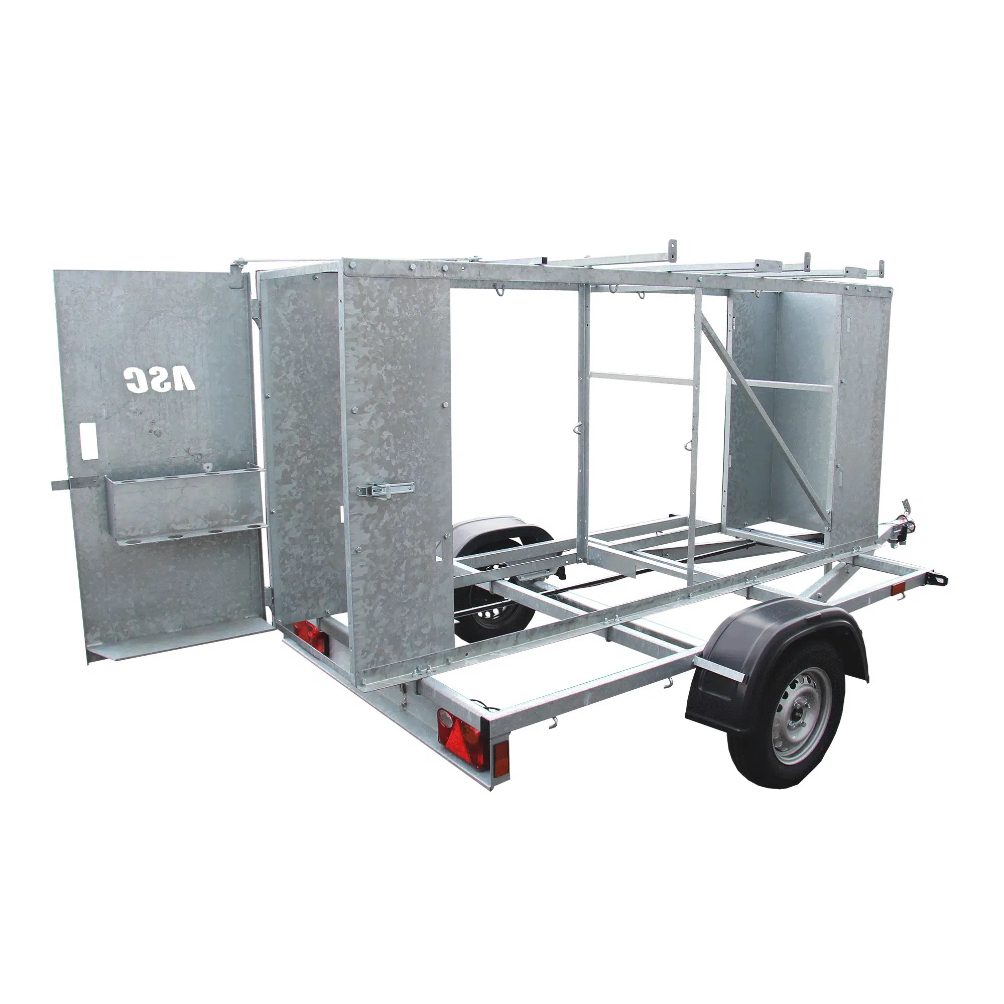 X-carrier 250 afsluitbare aanhanger