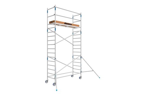 Steigeraanhanger met ALX Basic rolsteiger 90 x 250 x 6,2m wh