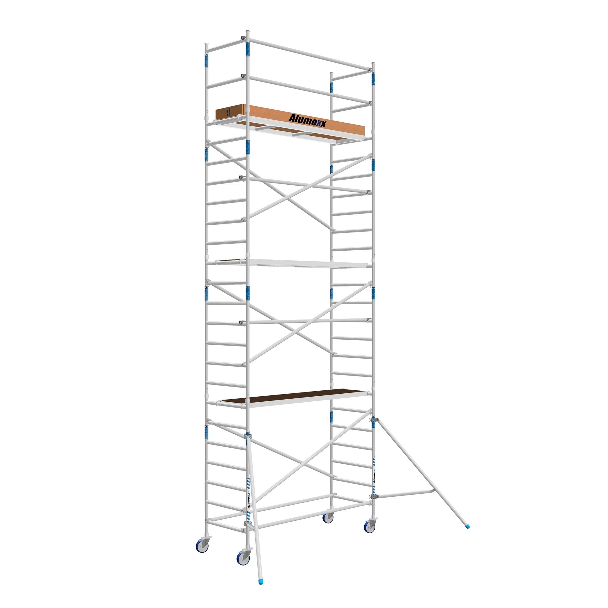 Steigeraanhanger met ALX Basic rolsteiger 90 x 190 x8,2m wh