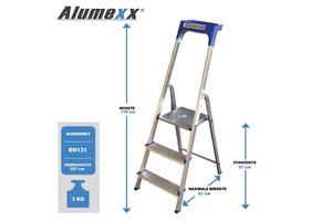 Alumexx ECO huishoudtrap 3 treeds