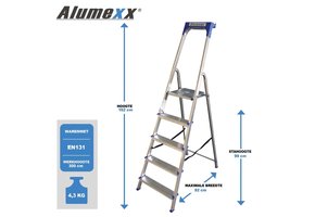 Alumexx ECO huishoudtrap 6 treeds